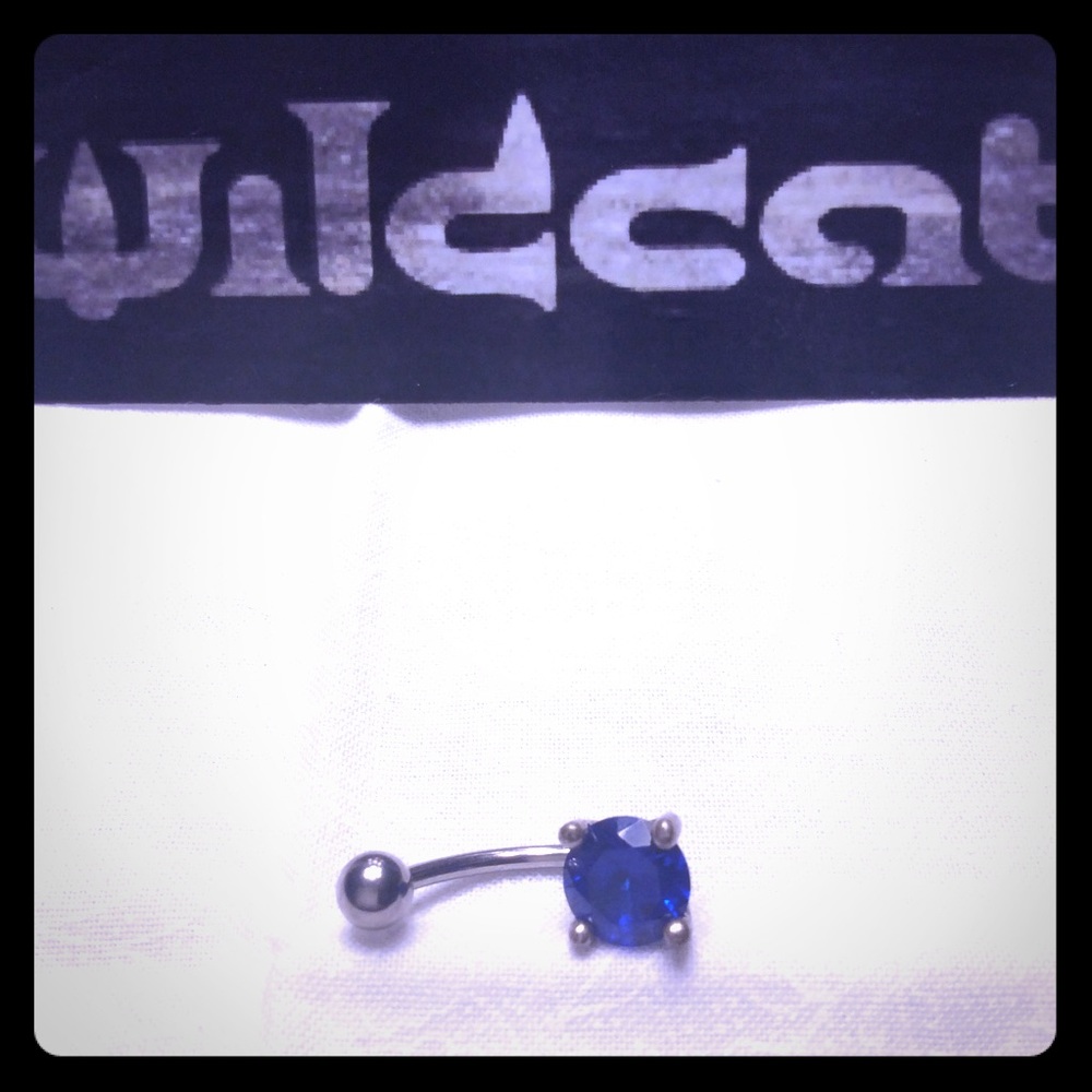 Wildcat Crystal Set Belly Piercing